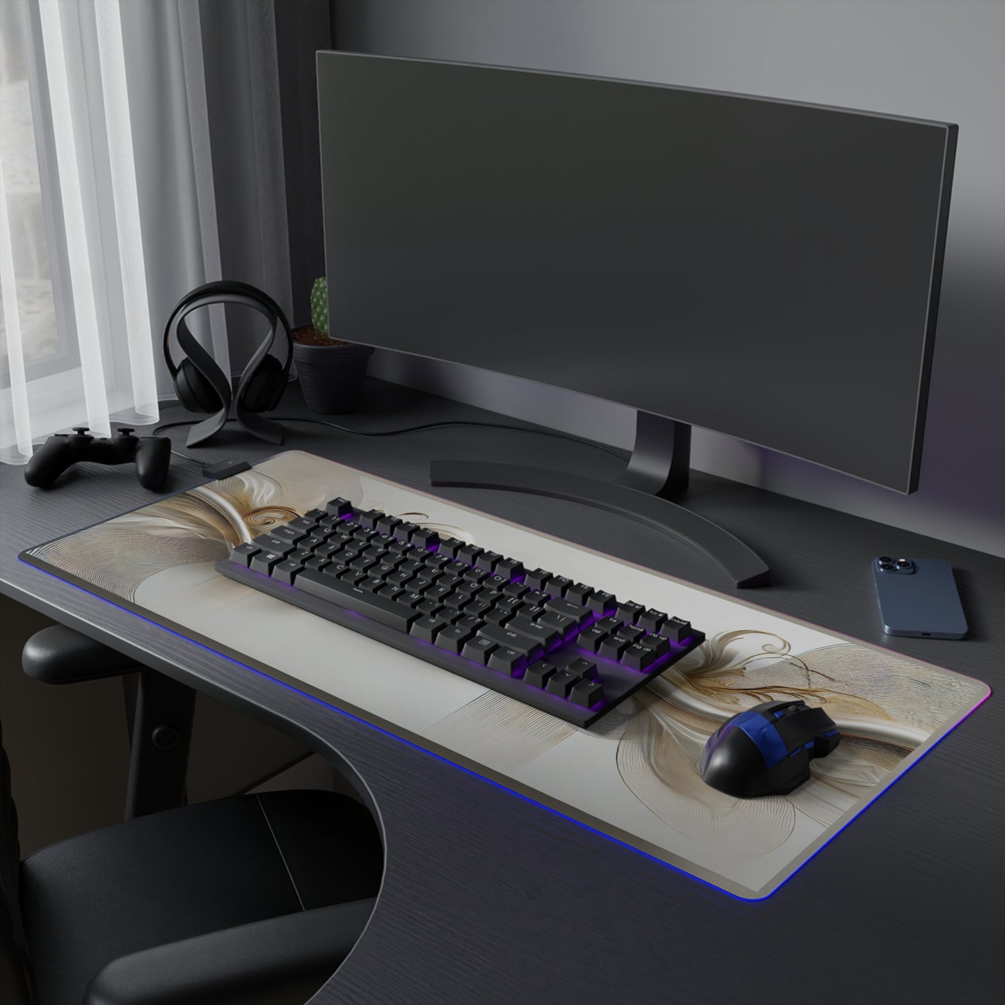 LED Gaming Mouse Pad